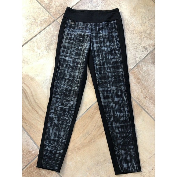Liette Plaid Front Pull On Stretch Legging Pants 0 - Picture 1 of 6